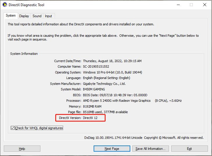 DirectX 11 Download & Install for Windows 11/10/8/7 PCs - MiniTool  Partition Wizard